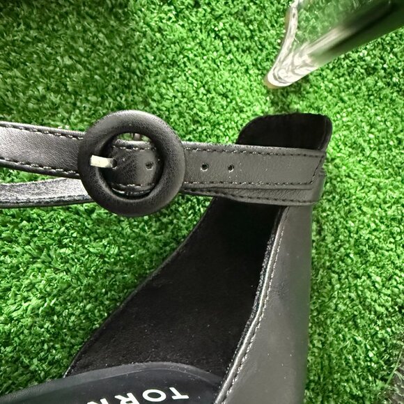 Torrid Lucite D'orsay Ankle Strap Closed Toe Heel Extra Wide Shoes Size 13WW NEW - Picture 11 of 12